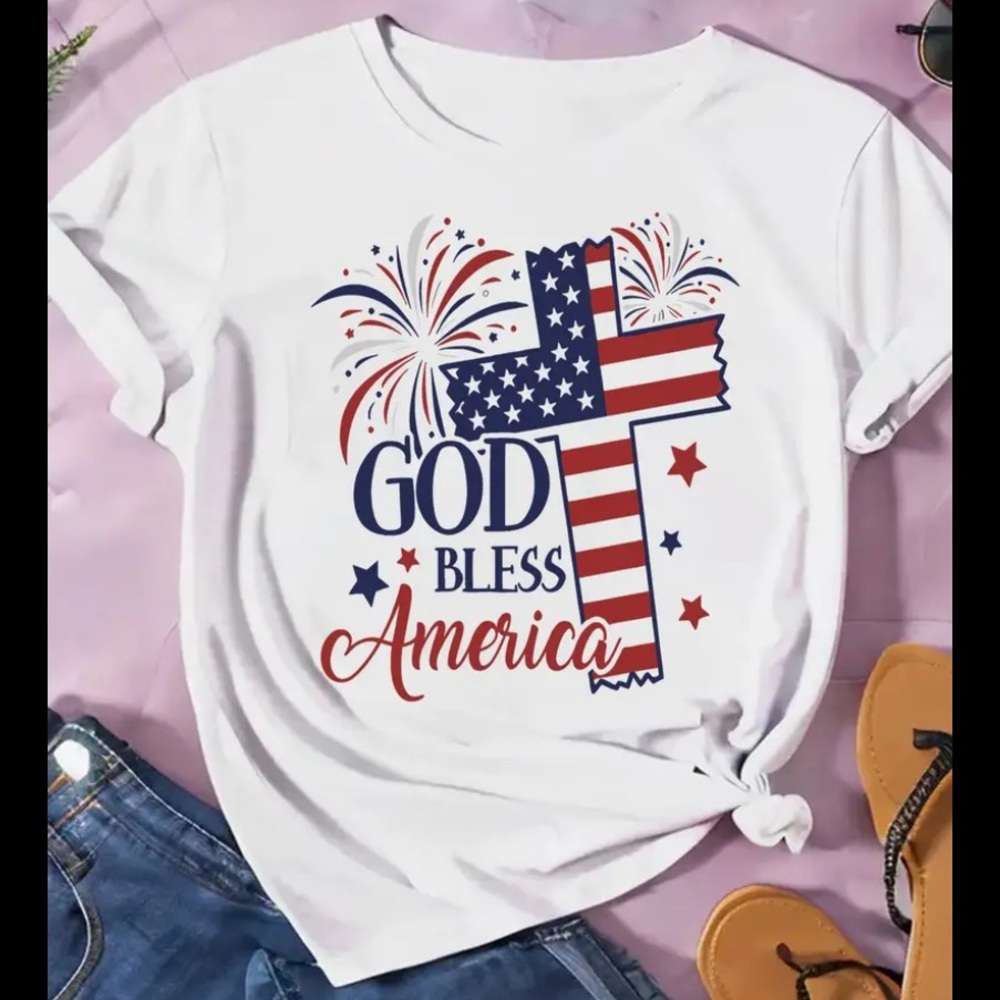 God Bless America T-Shirt - Picture 5 of 6